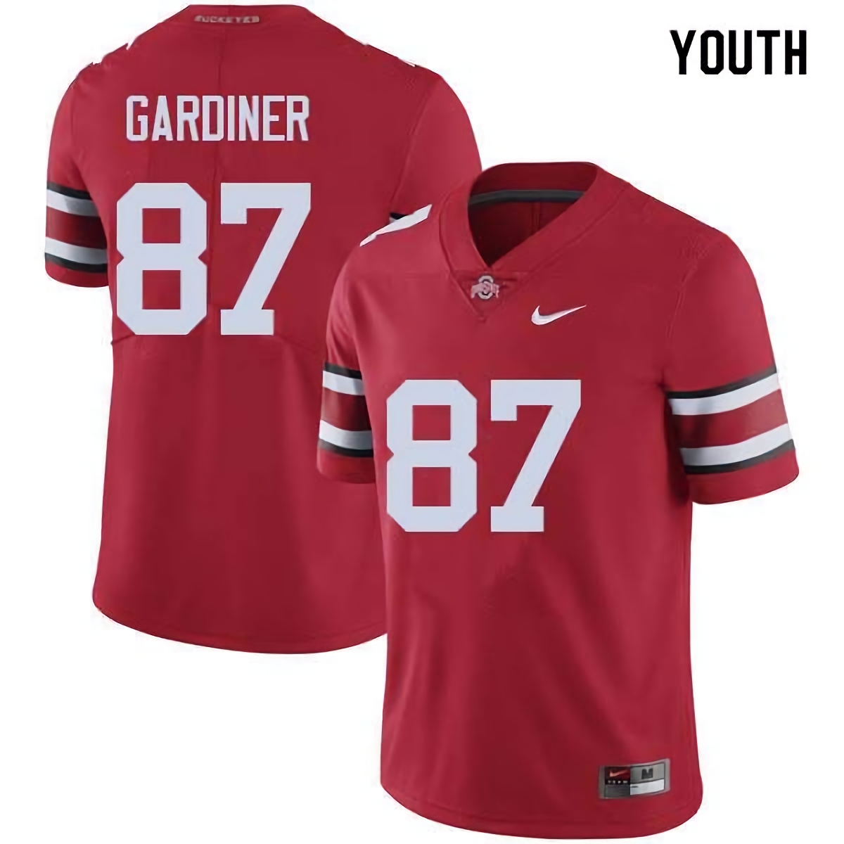 Ellijah Gardiner Ohio State Buckeyes Youth NCAA #87 Nike Red College Stitched Football Jersey KFL3156UY